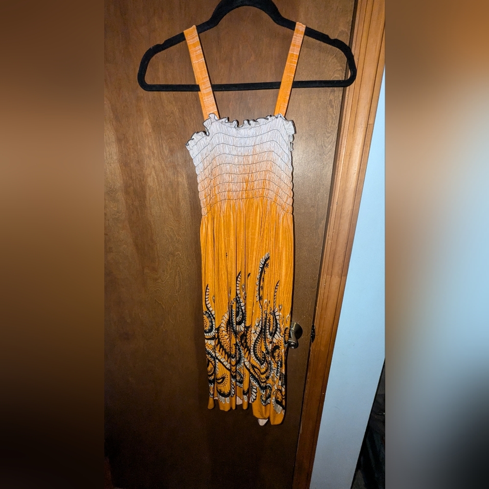 Thin strap dress